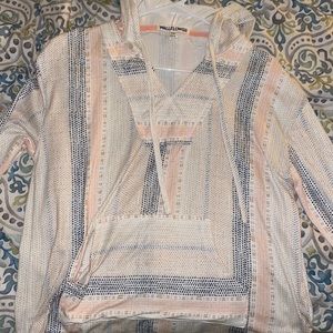 Light hoodie multicolored